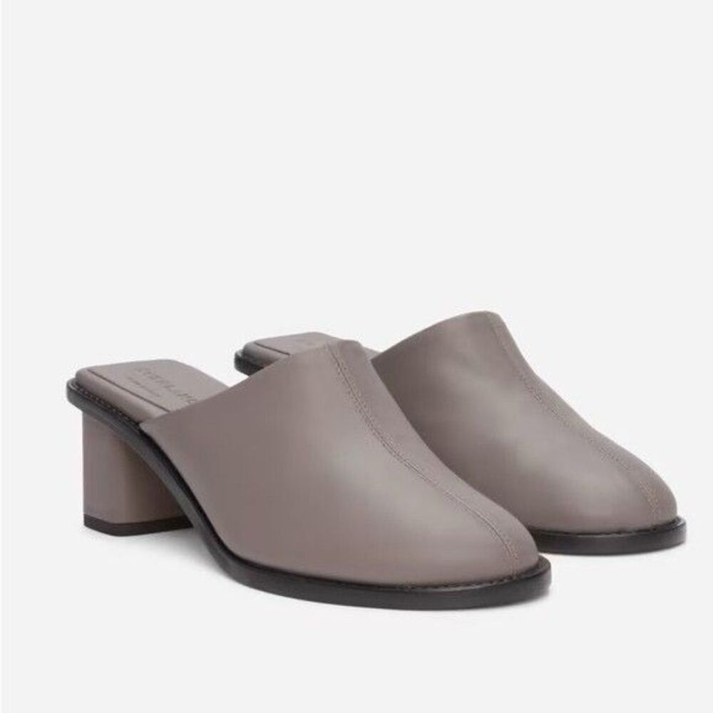 Everlane The Artist Women’s Mule size 6.5 Made In Italy Gray